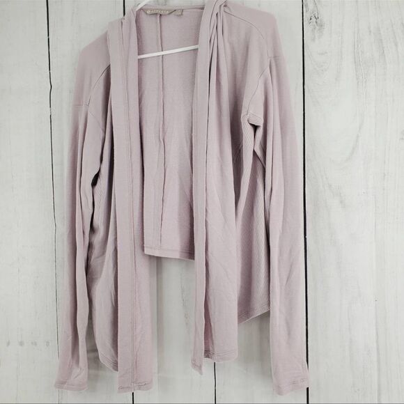 Athleta Nirvana Hoodie Wrap Lavender XS - Picture 3 of 6